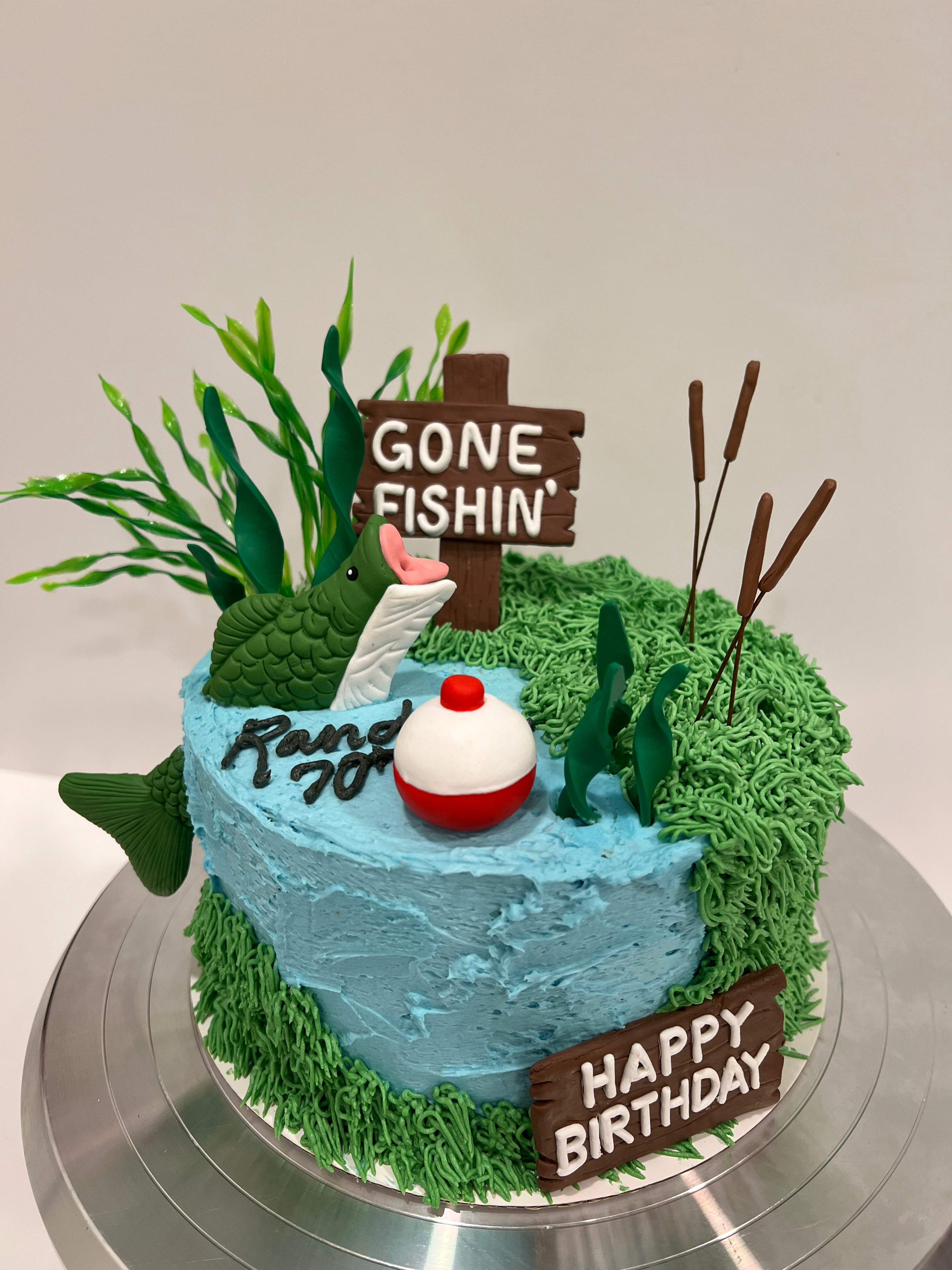 Going Fishing Cake