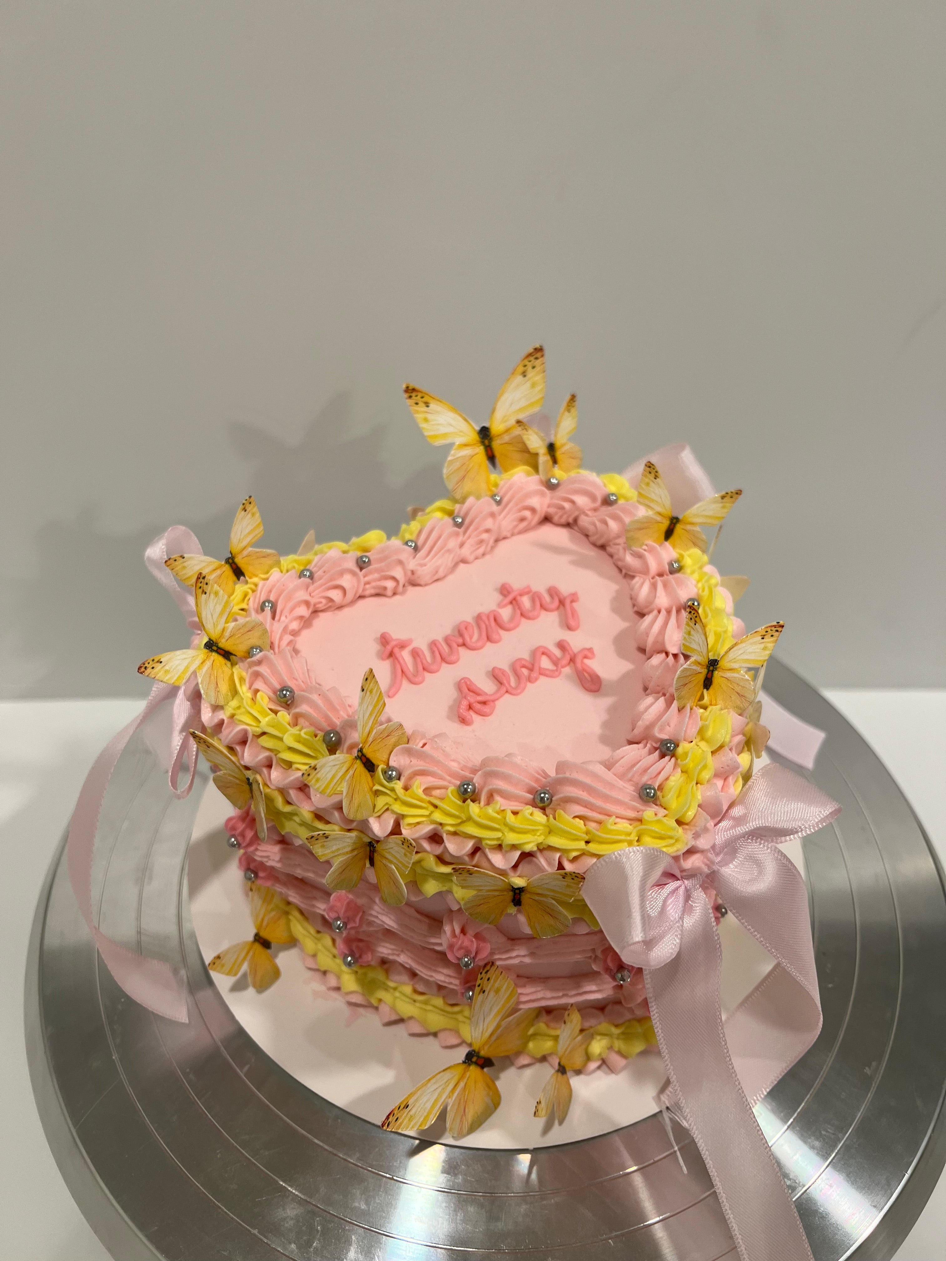 Butterfly Bow Cake